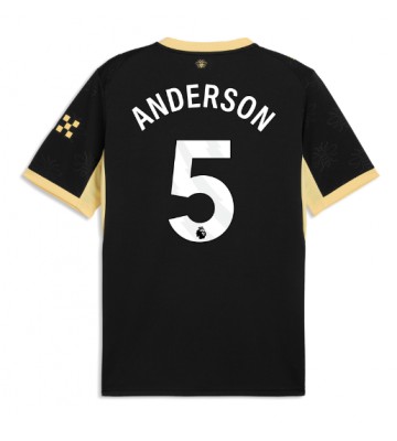 Manchester City Elliot Anderson #5 Udebanetrøje 2026-27 Kortærmet Manchester City Elliot Anderson #5 Udebanetrøje 2026-27 Kortærmet